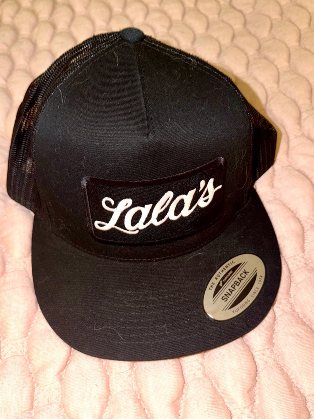 Austin Bar Lala's Black Snapback Hat